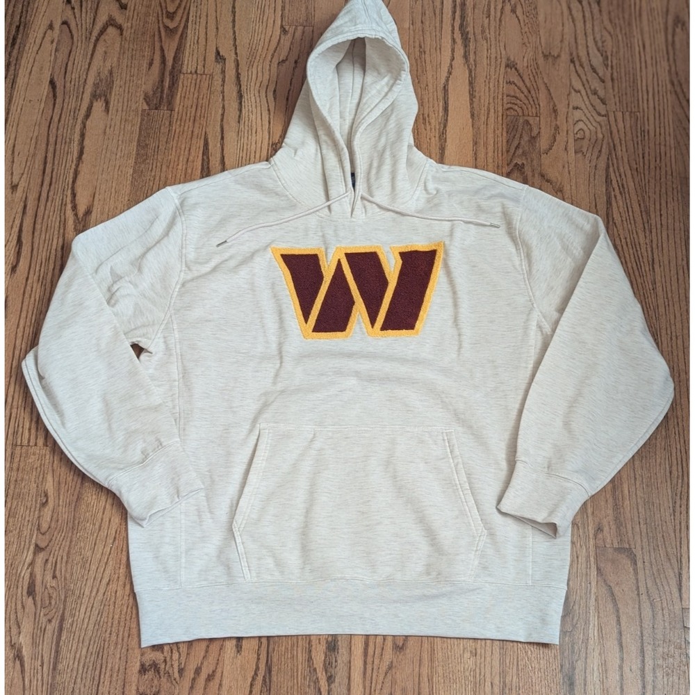 Washington Commanders Pullover Sweatshirt Hoodie Ultra Game NFL Men's Gray 2XL